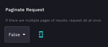 Paginate Request